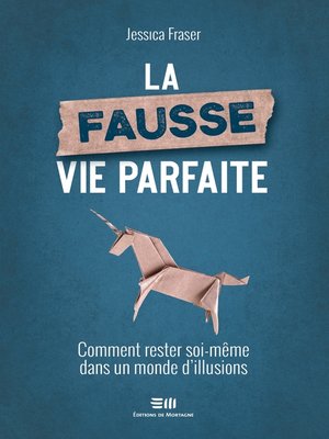 cover image of La fausse vie parfaite